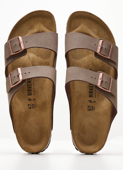 Ανδρικές Σαγιονάρες & Πέδιλα Bfbc.Arizona.M Καφέ ECOleather Birkenstock