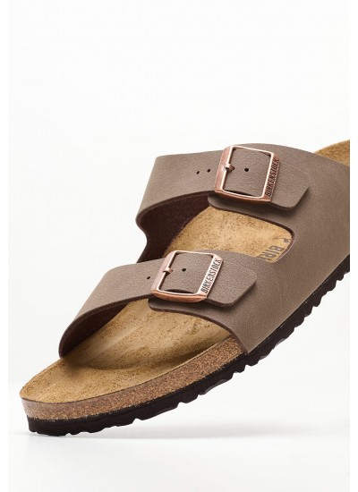 Men Flip Flops & Sandals Bfbc.Arizona.M Brown ECOleather Birkenstock