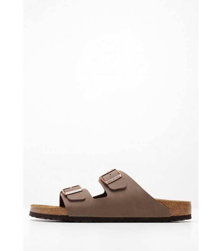 Men Flip Flops & Sandals Bfbc.Arizona.M Brown ECOleather Birkenstock