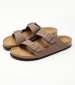 Men Flip Flops & Sandals Bfbc.Arizona.M Brown ECOleather Birkenstock