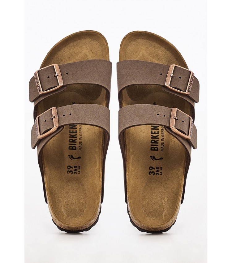 Γυναικεία Flats Bfbc.Arizona Καφέ ECOleather Birkenstock