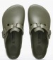 Men Flip Flops & Sandals Boston.Pool Khaki Rubber Birkenstock