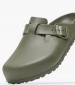 Men Flip Flops & Sandals Boston.Pool Khaki Rubber Birkenstock