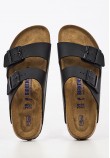 Γυναικεία Flats Sfb.Arizona Μαύρο ECOleather Birkenstock