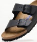 Γυναικεία Flats Sfb.Arizona Μαύρο ECOleather Birkenstock