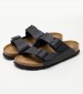 Γυναικεία Flats Sfb.Arizona Μαύρο ECOleather Birkenstock