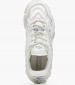 Men Casual Shoes L003.Tech White Leather-Fabric Lacoste