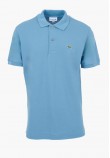 Men T-Shirts L1212.2 Blue Cotton Lacoste