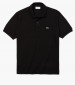 Men T-Shirts L1212 Black Cotton Lacoste