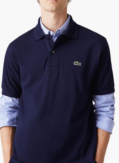 Men T-Shirts AH1951 DarkBlue Cotton Lacoste