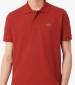 Men T-Shirts L1212 Red Cotton Lacoste