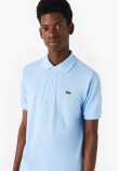 Men T-Shirts L1212 LightBlue Cotton Lacoste