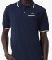 Men T-Shirts PH9838 DarkBlue Cotton Lacoste