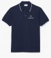 Men T-Shirts PH9838 DarkBlue Cotton Lacoste