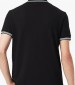 Men T-Shirts PH9875 Black Cotton Lacoste