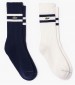 Ανδρικές Κάλτσες RA6842.2Pack Multi Βαμβάκι Lacoste