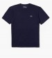 Men T-Shirts TH7618 DarkBlue Cotton Lacoste