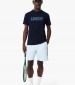 Men T-Shirts TH8916 DarkBlue Cotton Lacoste