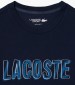 Ανδρικές Μπλούζες TH8916 Σκούρο Μπλε Βαμβάκι Lacoste