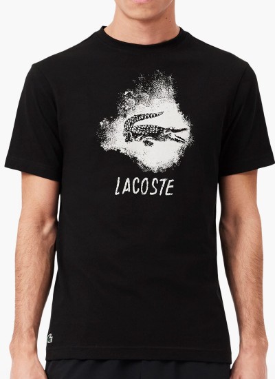 Ανδρικά Καπέλα RK0342 Μαύρο Πολυεστέρα Lacoste