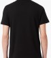 Men T-Shirts TH9842 Black Cotton Lacoste