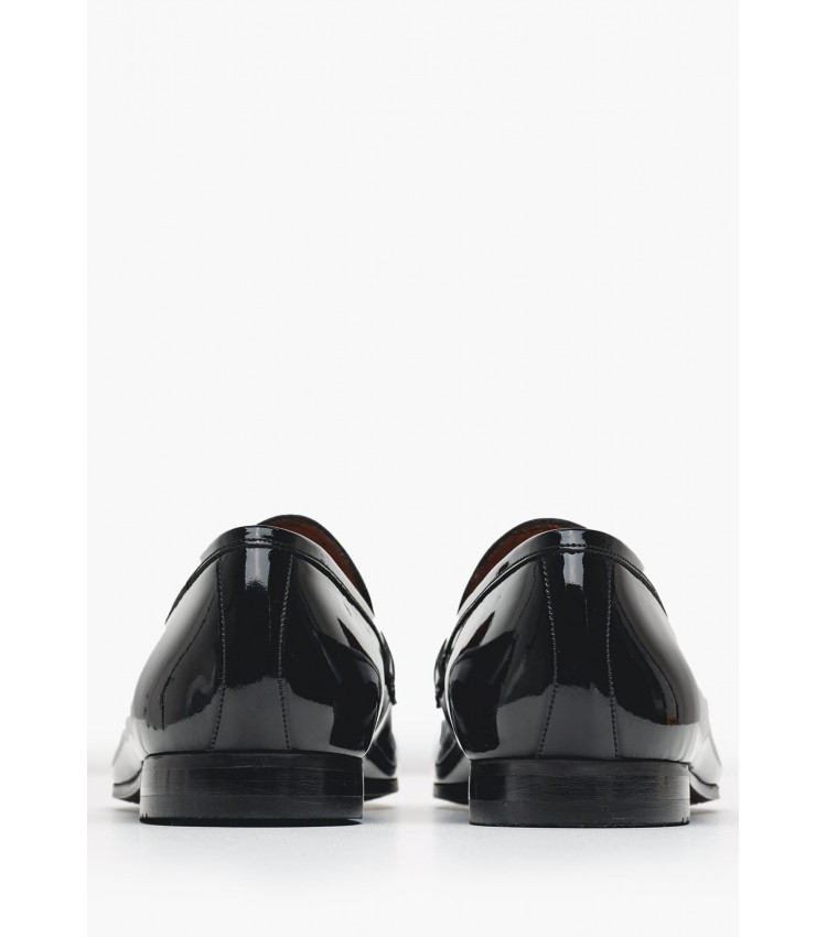 Men Shoes 7012 Black Patent Leather Philippe Lang