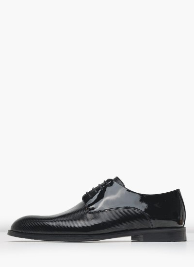 Men Shoes 13609 Black Leather S.Oliver