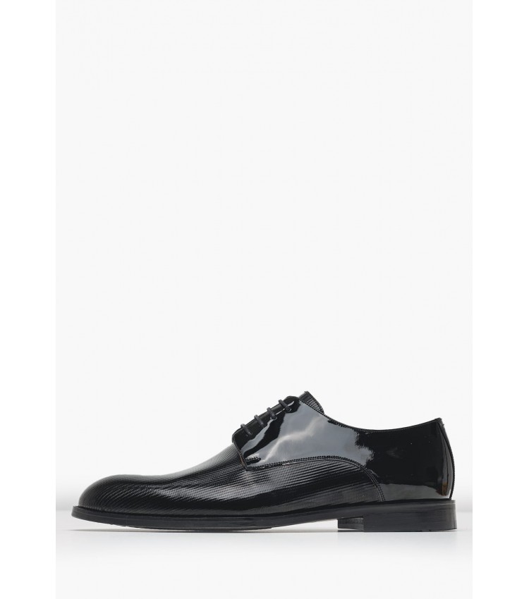 Men Shoes 7710 Black Patent Leather Philippe Lang