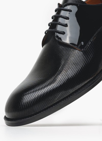 Men Shoes 13609 Black Leather S.Oliver