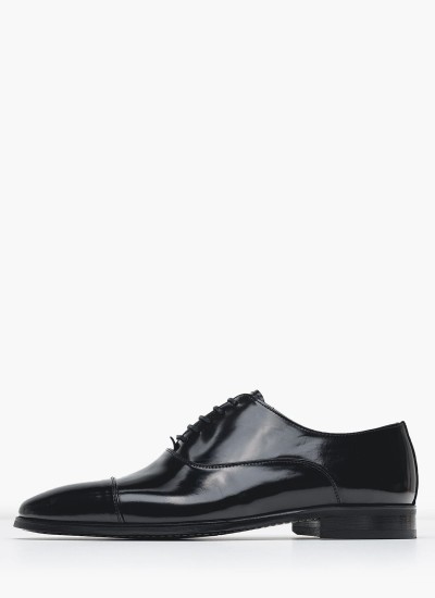 Men Shoes 13609 Black Leather S.Oliver