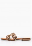 Women Flats 3053 Leopard Leather Eva Frutos