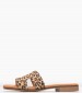 Women Flats 3053 Leopard Leather Eva Frutos