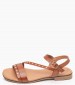 Γυναικεία Flats 3079 Ταμπά Δέρμα Eva Frutos