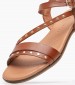 Γυναικεία Flats 3079 Ταμπά Δέρμα Eva Frutos