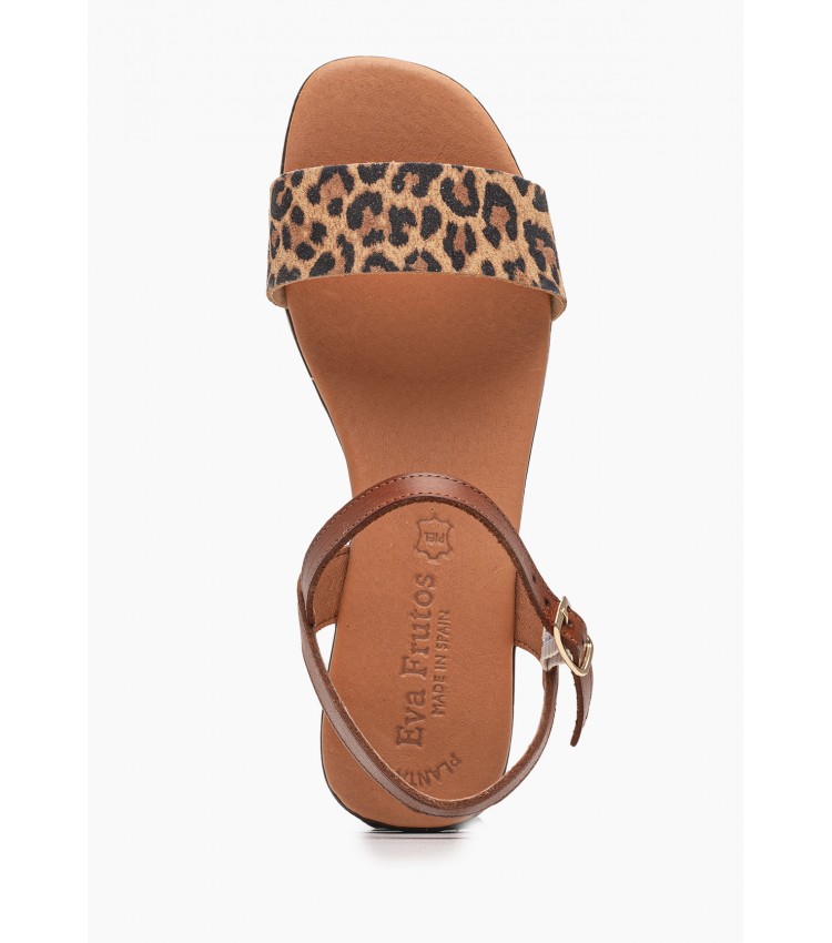 Γυναικεία Flats 3090 Leopard Δέρμα Eva Frutos