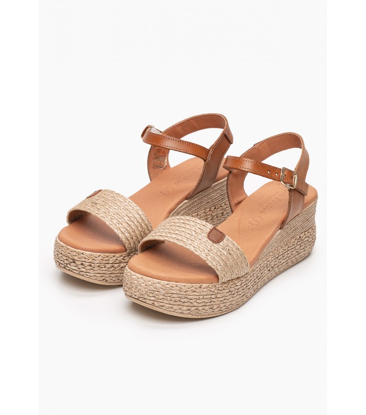 Women Platforms Low 3792 Tabba Leather Eva Frutos