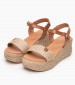 Women Platforms Low 3792 Tabba Leather Eva Frutos