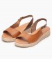 Women Platforms Low 5205 Tabba Leather Eva Frutos