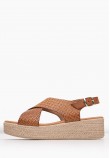 Women Platforms Low 5314 Tabba Leather Eva Frutos