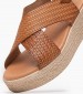 Women Platforms Low 5314 Tabba Leather Eva Frutos