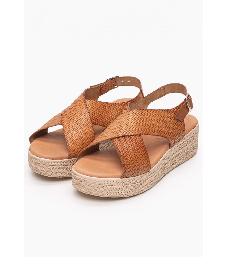 Women Platforms Low 5314 Tabba Leather Eva Frutos