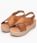 Women Platforms Low 5314 Tabba Leather Eva Frutos