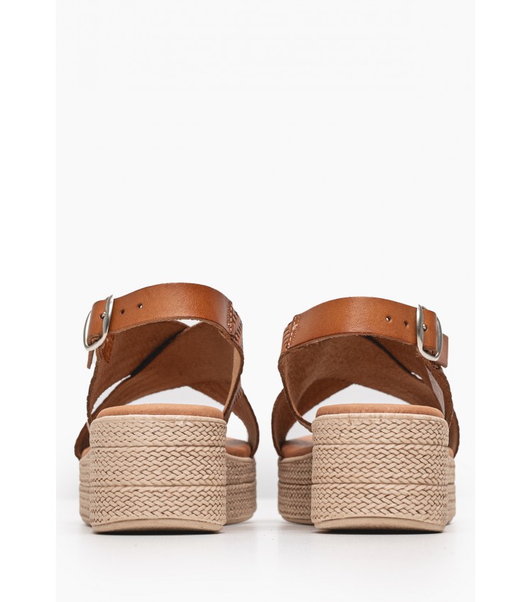 Women Platforms Low 5314 Tabba Leather Eva Frutos