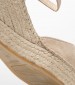 Women Espadrilles 13000SRTI Beige Buckskin Vidorreta