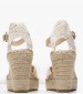 Women Espadrilles 13000SRTI Beige Buckskin Vidorreta