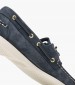 Men Sailing shoes Docksides.Nbk Blue Nubuck Leather Sebago