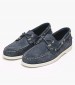 Men Sailing shoes Docksides.Nbk Blue Nubuck Leather Sebago