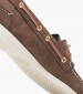 Men Sailing shoes Docksides.Nbk Brown Nubuck Leather Sebago