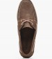 Men Sailing shoes Docksides.Nbk Brown Nubuck Leather Sebago