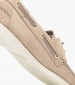 Men Sailing shoes Docksides.Nbk Beige Nubuck Leather Sebago